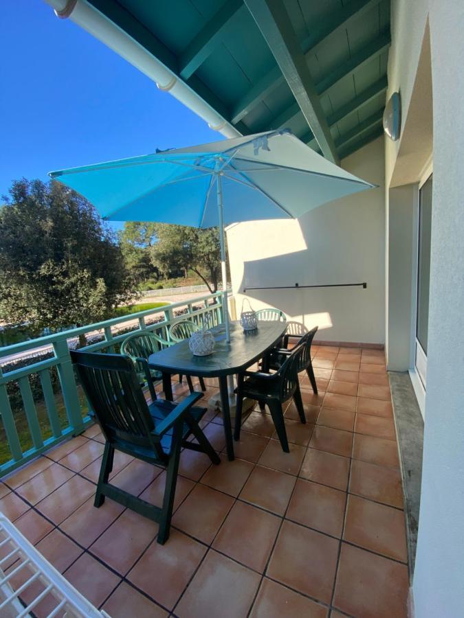 Appartement 3 Pieces, 6 Perso Avec Piscine Chauffee En Saison Domaine Du Golf De Pinsolle Soustons Exteriör bild