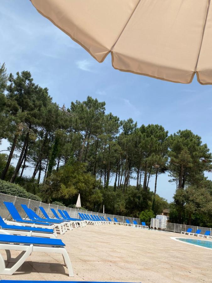 Appartement 3 Pieces, 6 Perso Avec Piscine Chauffee En Saison Domaine Du Golf De Pinsolle Soustons Exteriör bild